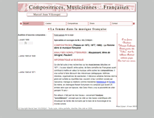 Tablet Screenshot of femmes-et-musique.fr